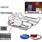 1970 VW Bug Convertible Carpet Kits